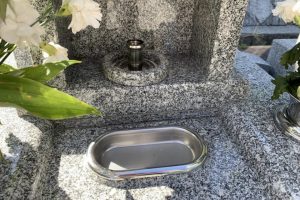現代墓石(意匠登録済)　水鉢
